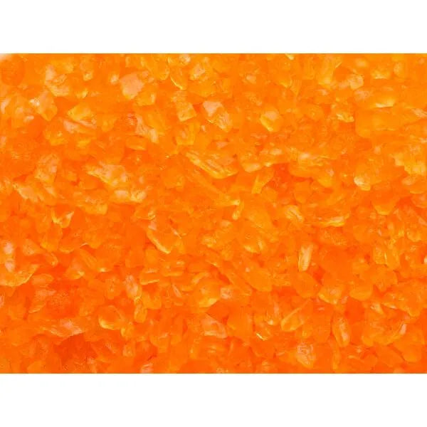 Rock Candy Crystals - Orange: 5LB Box