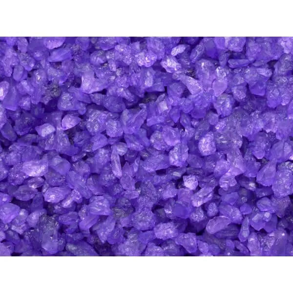 Rock Candy Crystals - Purple: 5LB Box