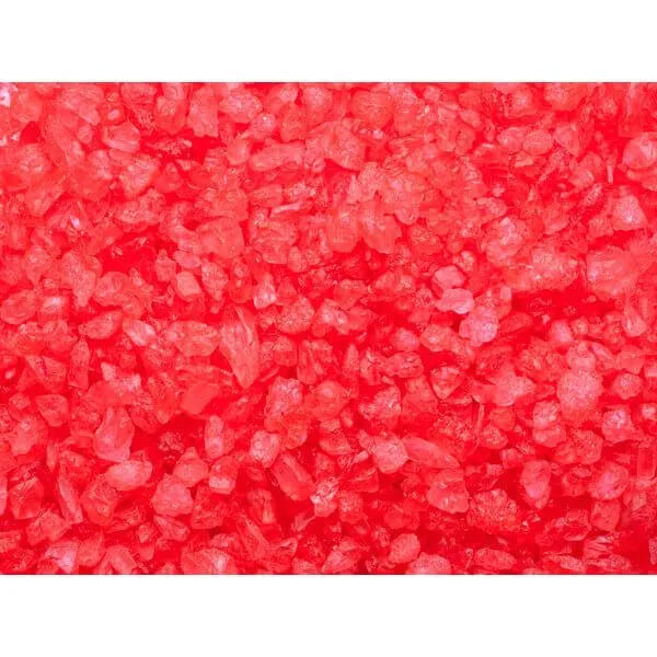 Rock Candy Crystals - Red: 5LB Box