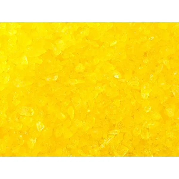 Rock Candy Crystals - Yellow: 5LB Box