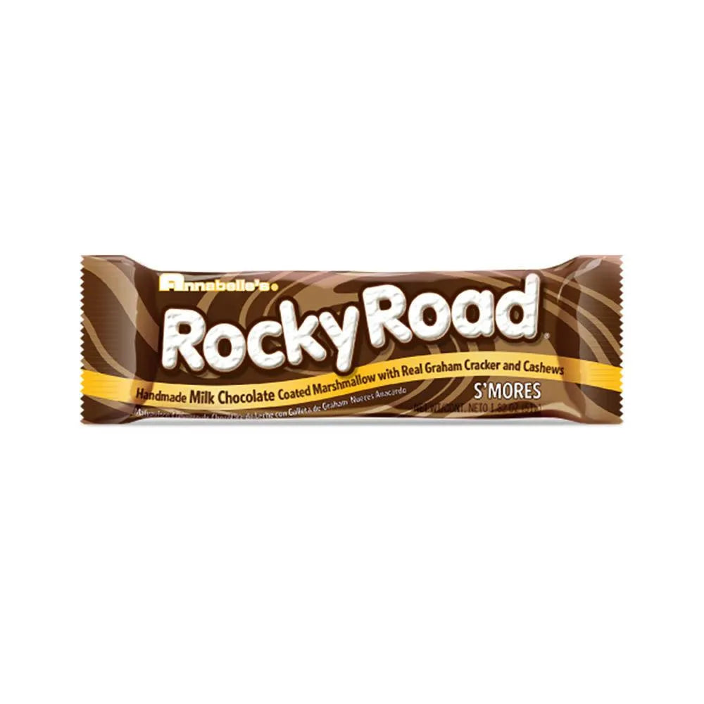 Rocky Road Smores Candy Bars: 24-Piece Box