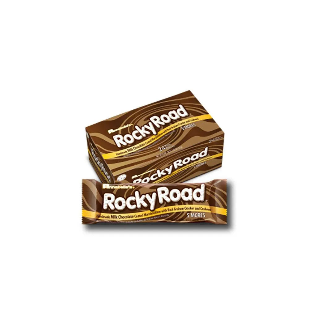 Rocky Road Smores Candy Bars: 24-Piece Box