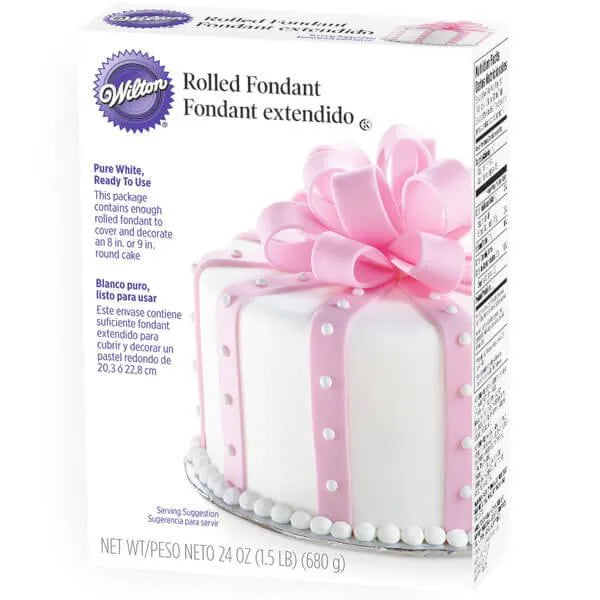 Rolled Fondant - White: 24-Ounce Package