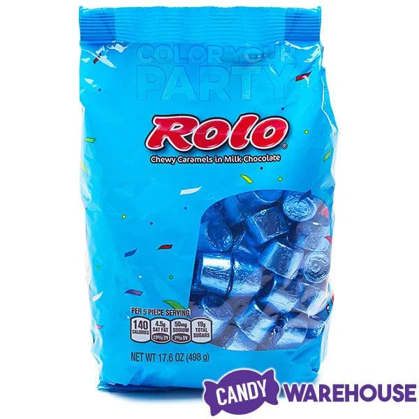 Rolo Blue Foiled Candy: 80-Piece Bag