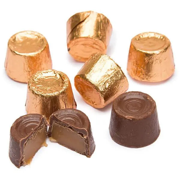 Rolo Bronze Foiled Candy: 4LB Bag