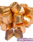 Rolo Bronze Foiled Candy: 4LB Bag