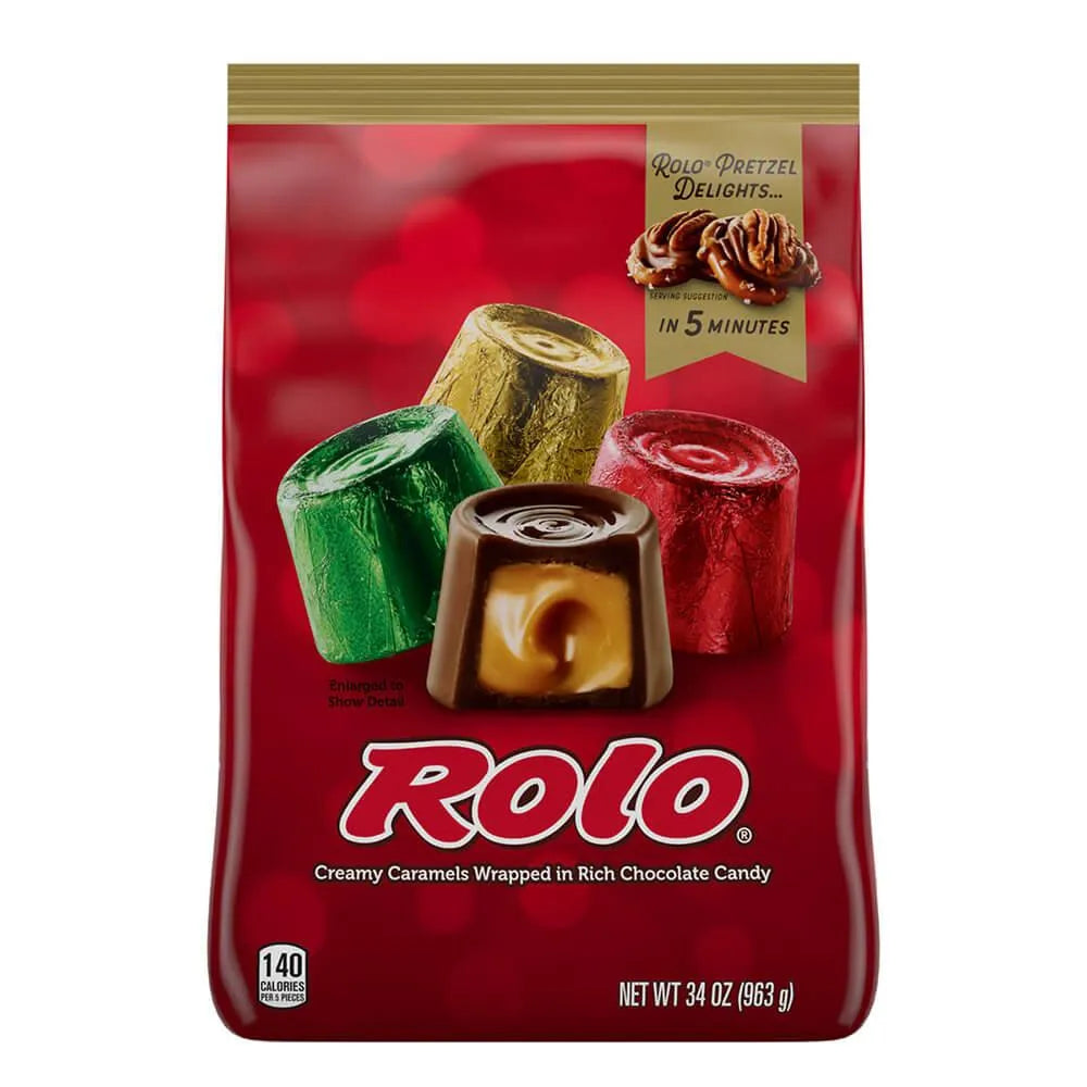 Rolo Christmas Candy: 34-Ounce Bag