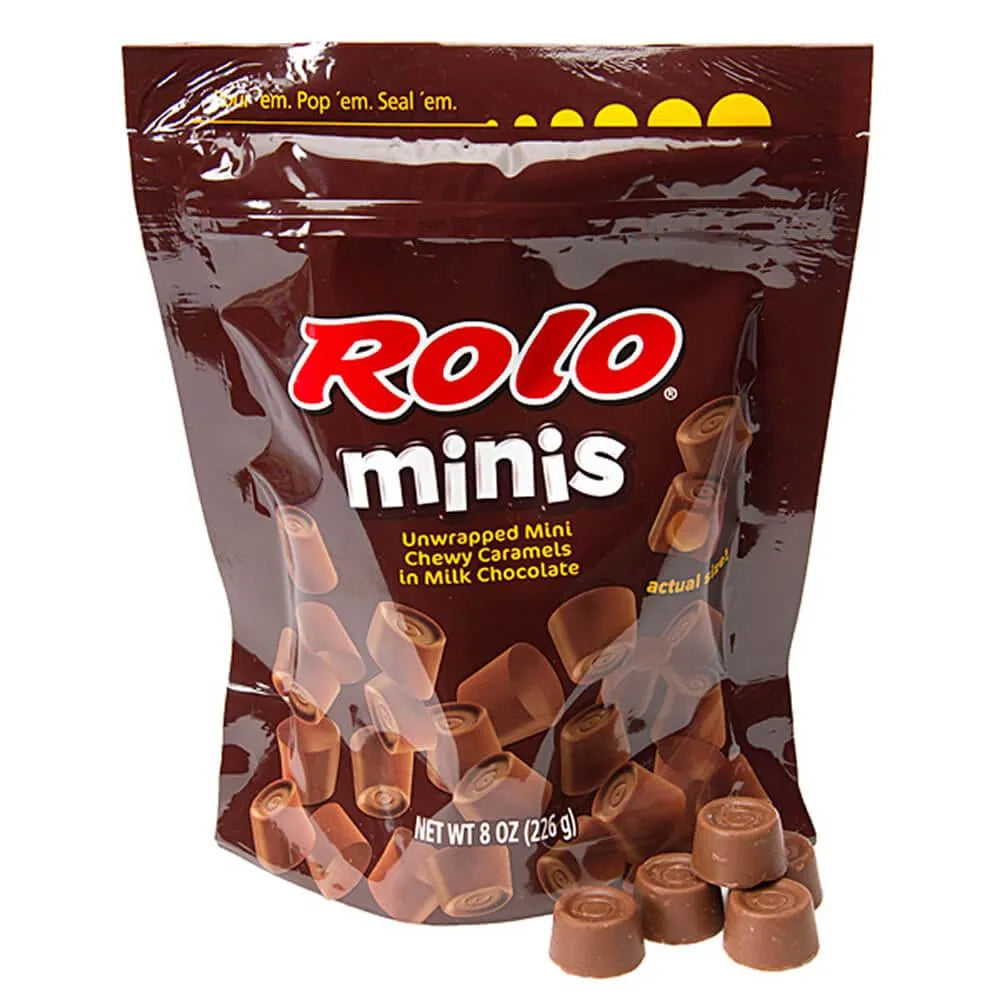 Rolo Minis Candy: 8-Ounce Bag