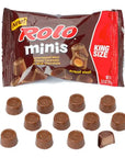 Rolo Minis Candy King Size Pouches: 16-Piece Box