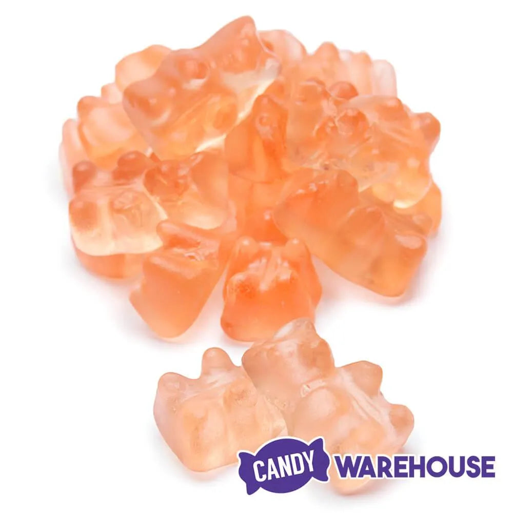 Rose Champagne Gummy Bears Candy: 3KG Bag