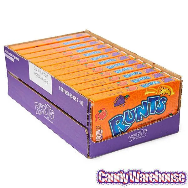 Runts Candy 5-Ounce Packs: 12-Piece Box