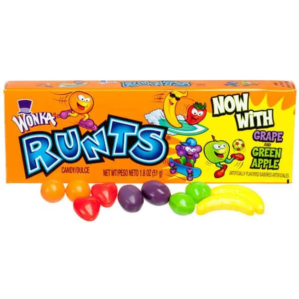 Runts Candy Packs: 24-Piece Box