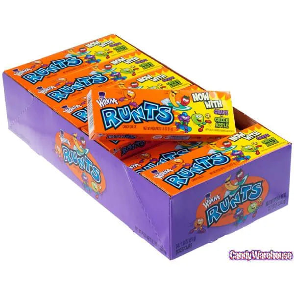 Runts Candy Packs: 24-Piece Box