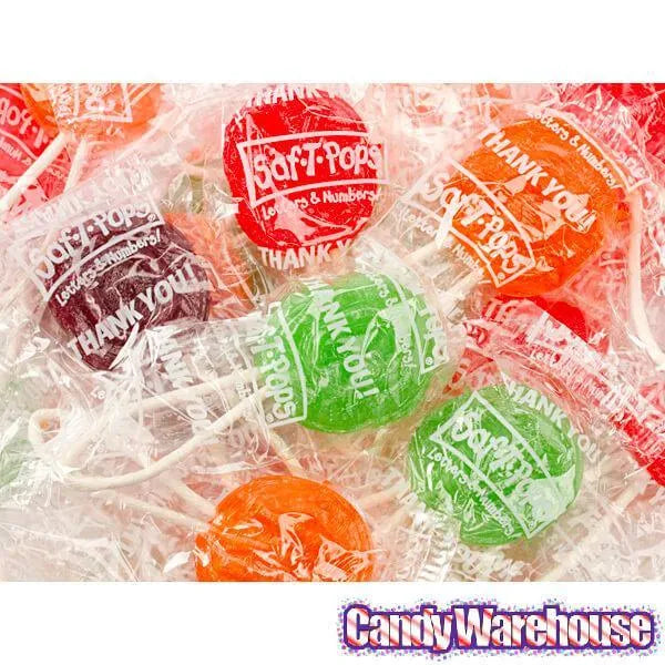 Saf-T-Pops Lollipops - Thank You: 200-Piece Box