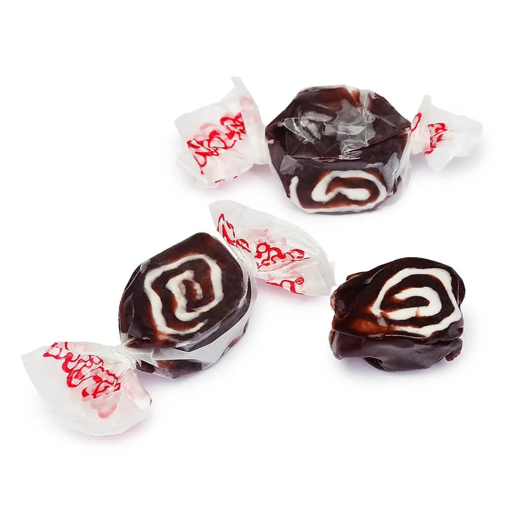 Salt Water Taffy - Black Licorice Swirl: 2.5LB Bag