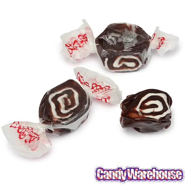 Salt Water Taffy - Black Licorice Swirl: 2.5LB Bag