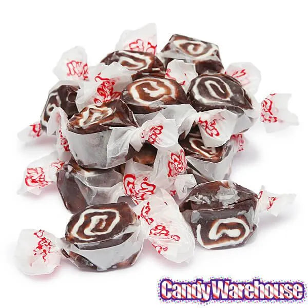 Salt Water Taffy - Black Licorice Swirl: 2.5LB Bag