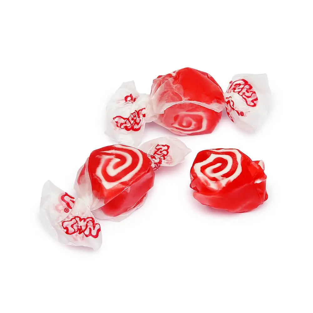 Salt Water Taffy - Red Licorice Swirl: 2.5LB Bag