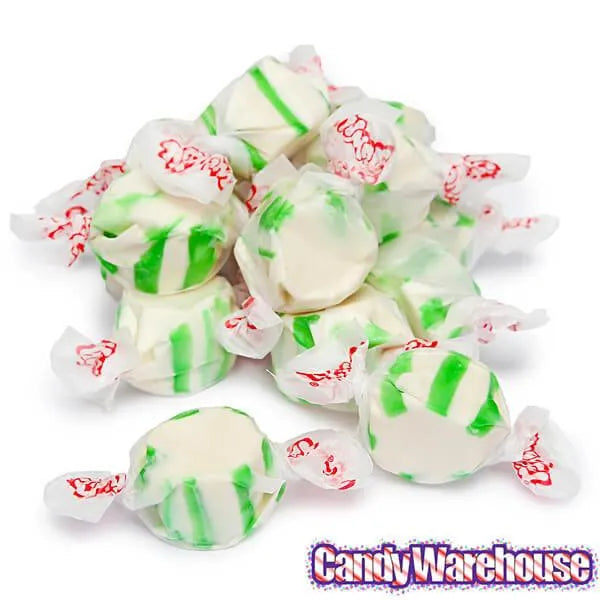 Salt Water Taffy - Spearmint: 2.5LB Bag