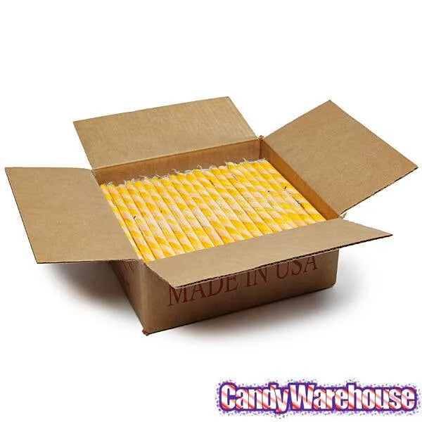 Salted Caramel Hard Candy Sticks: 100-Piece Box