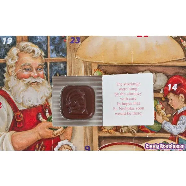 Santa's Naughty or Nice List Chocolate Advent Calendar