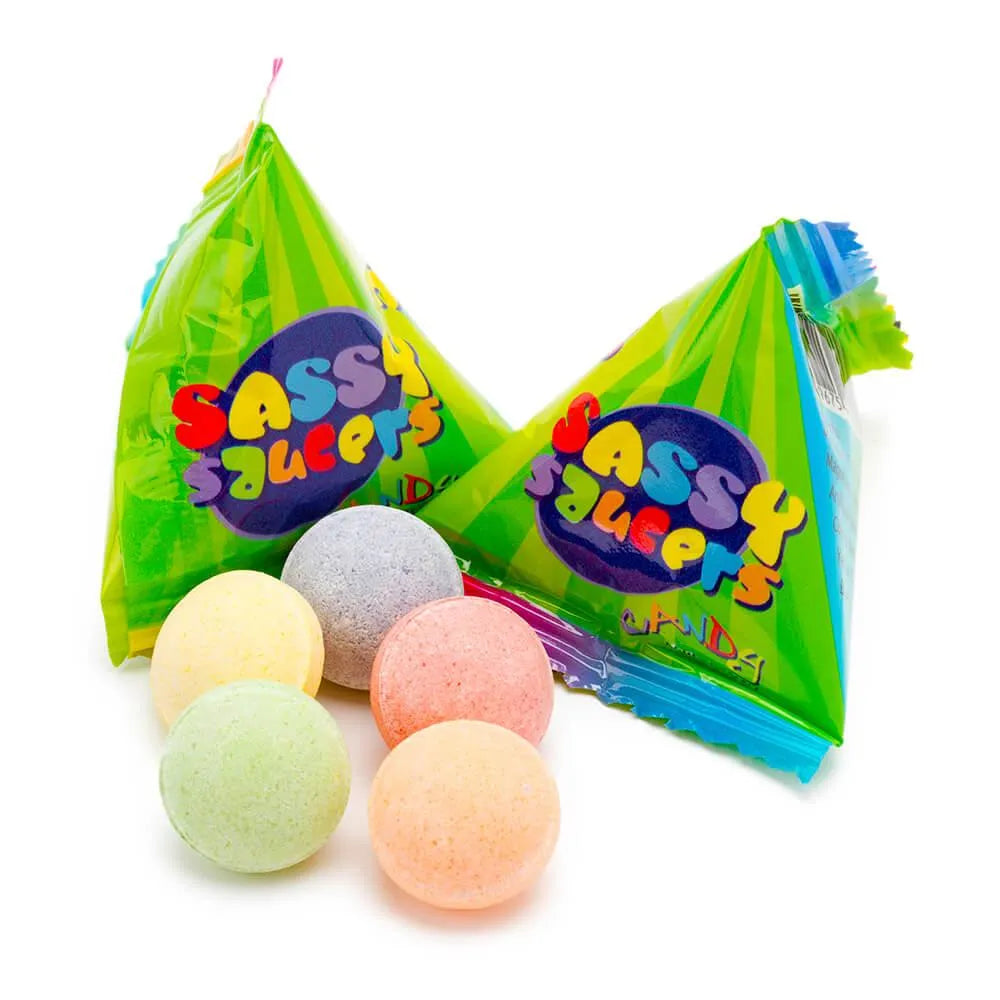 Sassy Saucers Candy Packs: 100-Piece Bag