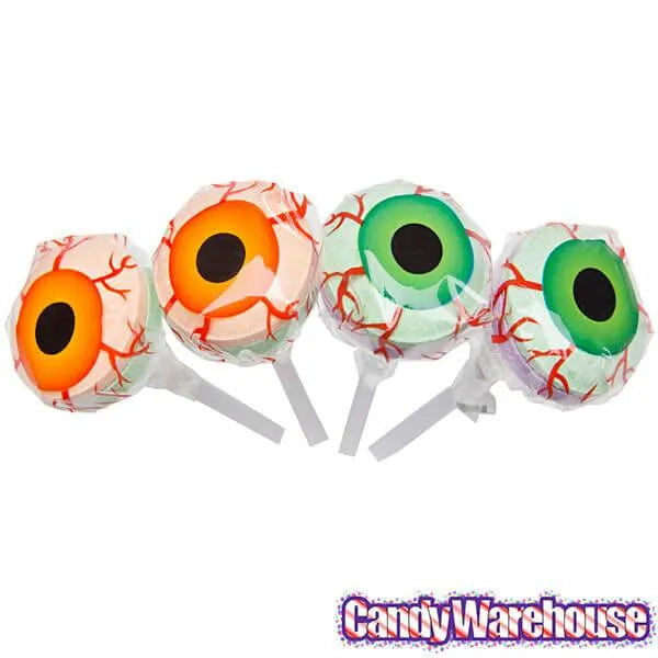 Scary Eyeballs Suckers: 45-Piece Box