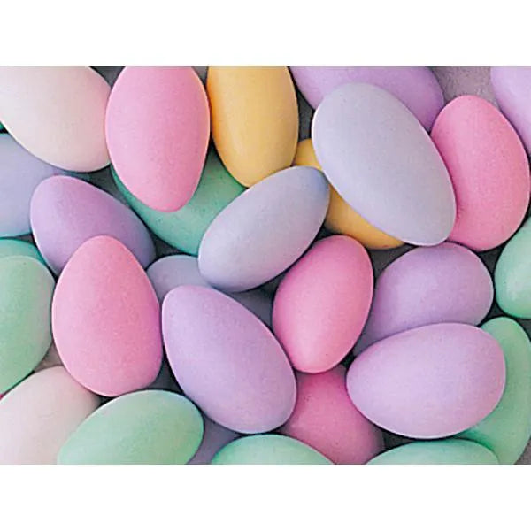 Sconza Jordan Almonds - Assorted Pastels: 10LB Case