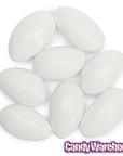 Sconza Jordan Almonds - White: 10LB Case