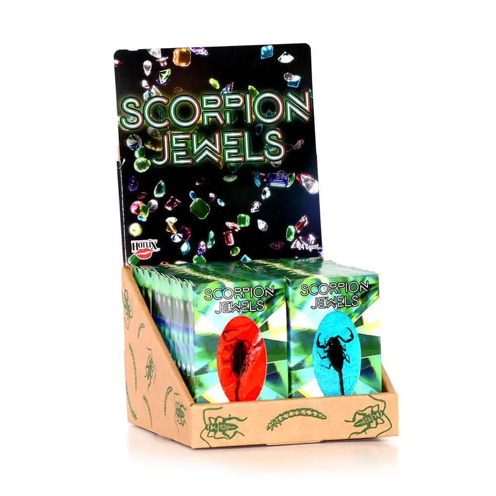 Scorpion Jewels Candy Packs: 24-Piece Box