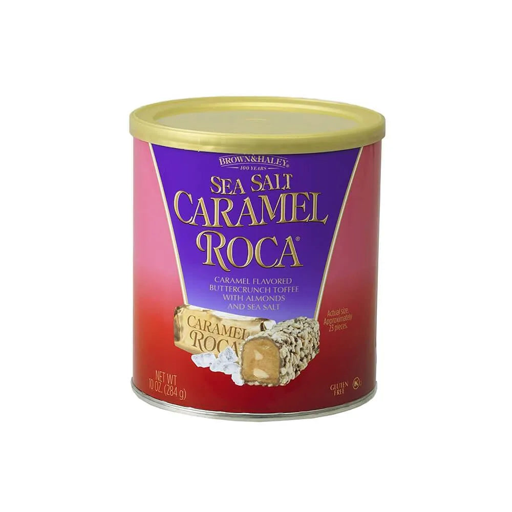 Sea Salt Caramel Roca Candy: 10-Ounce Tin