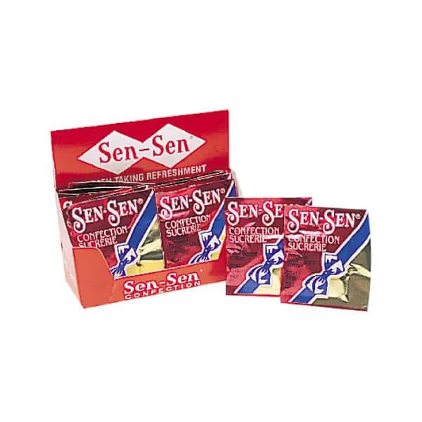 Sen Sen Flakes Candy Packs: 12-Piece Box