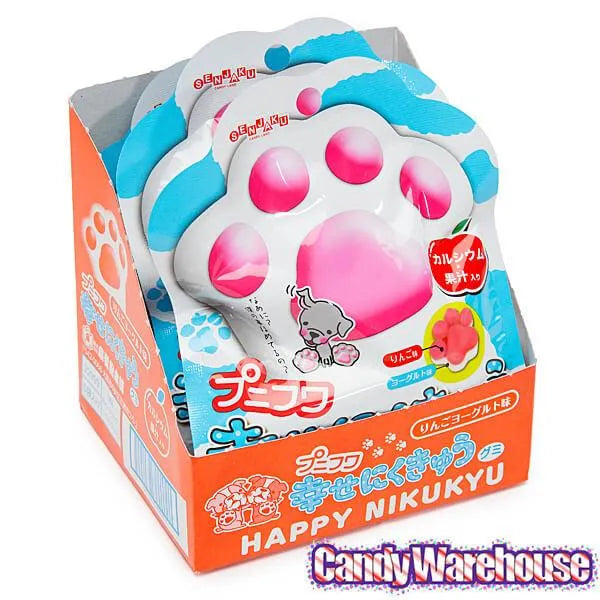 Senjaku Panda Paws Gummy Candy Packs - Apple: 6-Piece Box