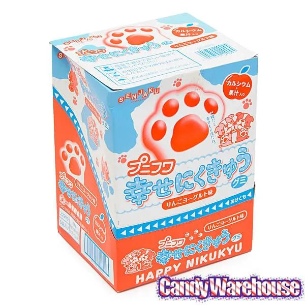 Senjaku Panda Paws Gummy Candy Packs - Apple: 6-Piece Box