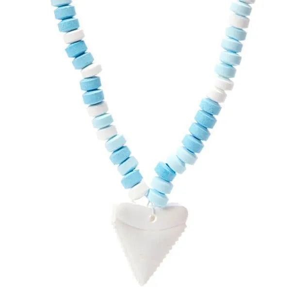 Shark Attack Tooth Candy Necklaces: 12-Piece Box