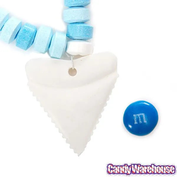 Shark Attack Tooth Candy Necklaces: 12-Piece Box