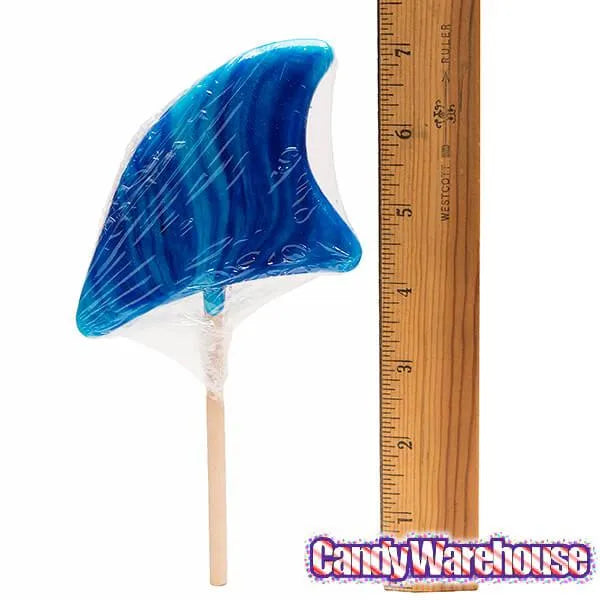 Shark Fin Lollipops: 16-Piece Box