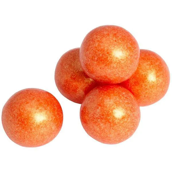 Shimmer Pearl Orange 1-Inch Gumballs: 2LB Bag