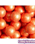 Shimmer Pearl Orange 1-Inch Gumballs: 2LB Bag