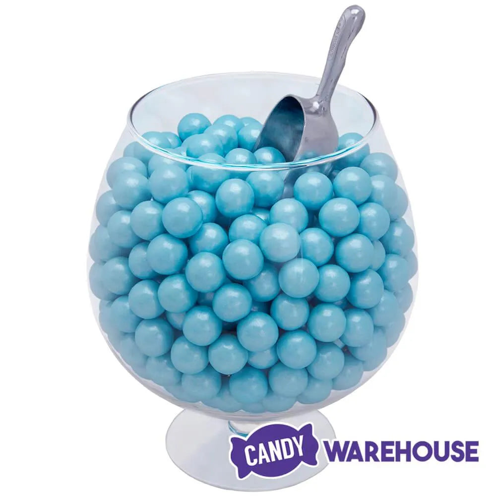 Shimmer Pearl Powder Blue 1-Inch Gumballs: 2LB Bag