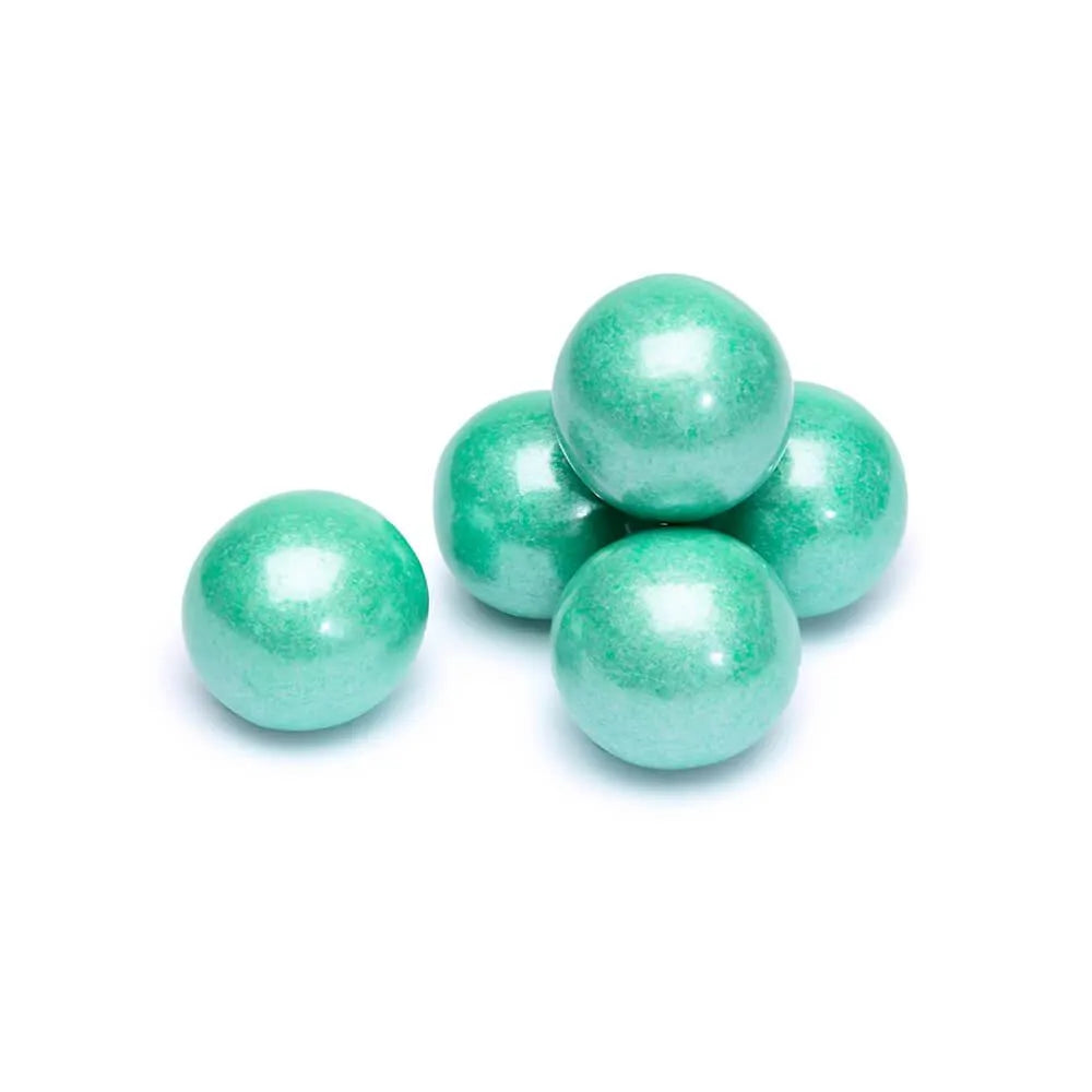 Shimmer Pearl Turquoise 1-Inch Gumballs: 2LB Bag