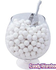 Shimmer Pearl White 1-Inch Gumballs: 2LB Bag