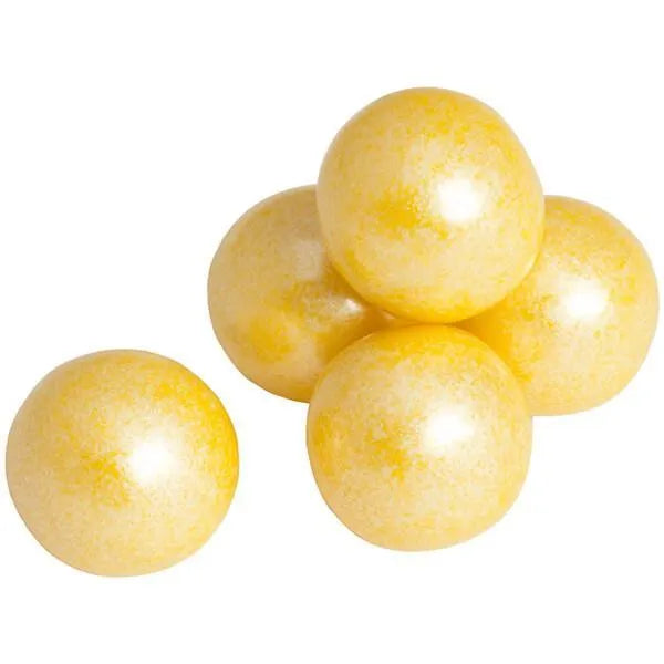 Shimmer Pearl Yellow 1-Inch Gumballs: 2LB Bag