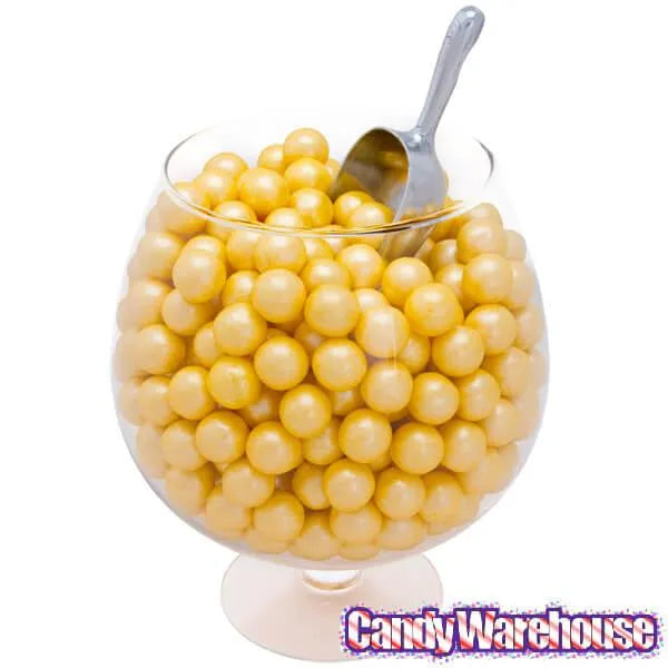 Shimmer Pearl Yellow 1-Inch Gumballs: 2LB Bag