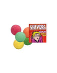 Shivers Sour Bubble Gum Gumballs: 850-Piece Case