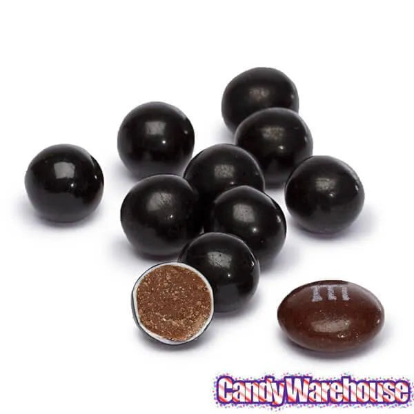 Sixlets Mini Milk Chocolate Balls - Black: 2LB Bag