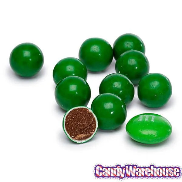 Sixlets Mini Milk Chocolate Balls - Dark Green: 2LB Bag