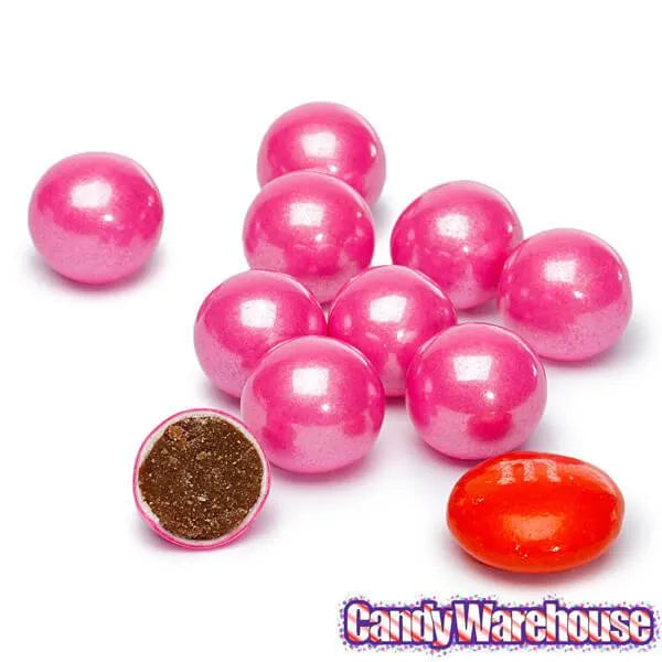 Sixlets Mini Milk Chocolate Balls - Hot Pink: 2LB Bag