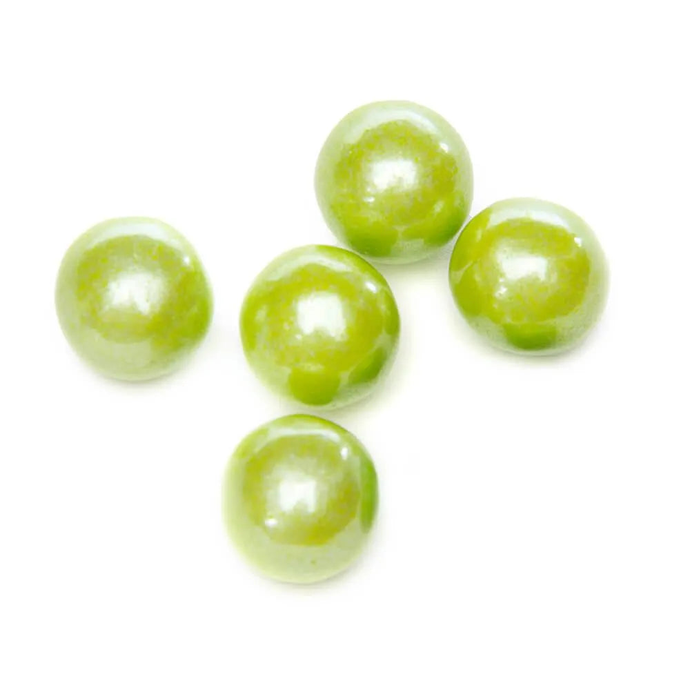 Sixlets Mini Milk Chocolate Balls - Lime Green: 2LB Bag