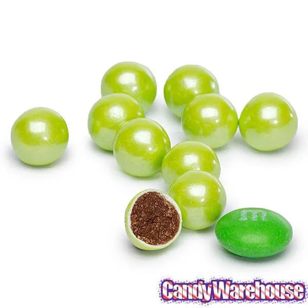 Sixlets Mini Milk Chocolate Balls - Lime Green: 2LB Bag